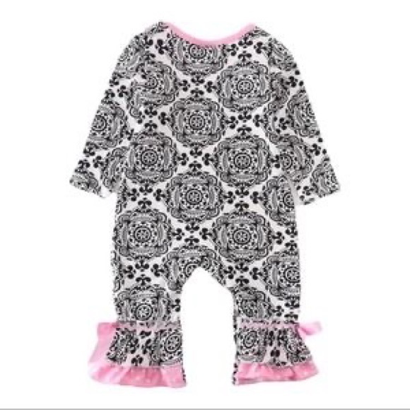 Cow Ruffle Romper - Picture 3 of 7